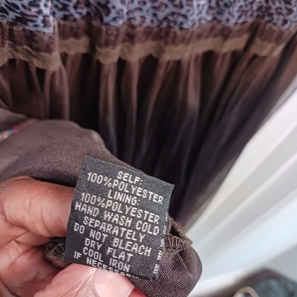 ❌️SOLD❌️ NWT lapis flowy skirt women's small - Picture 10 of 13